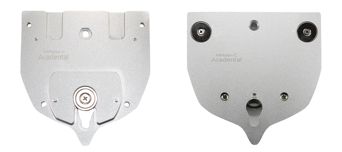 C-Plate for attaching the ModuPRO to Columbia Dentoform manikins